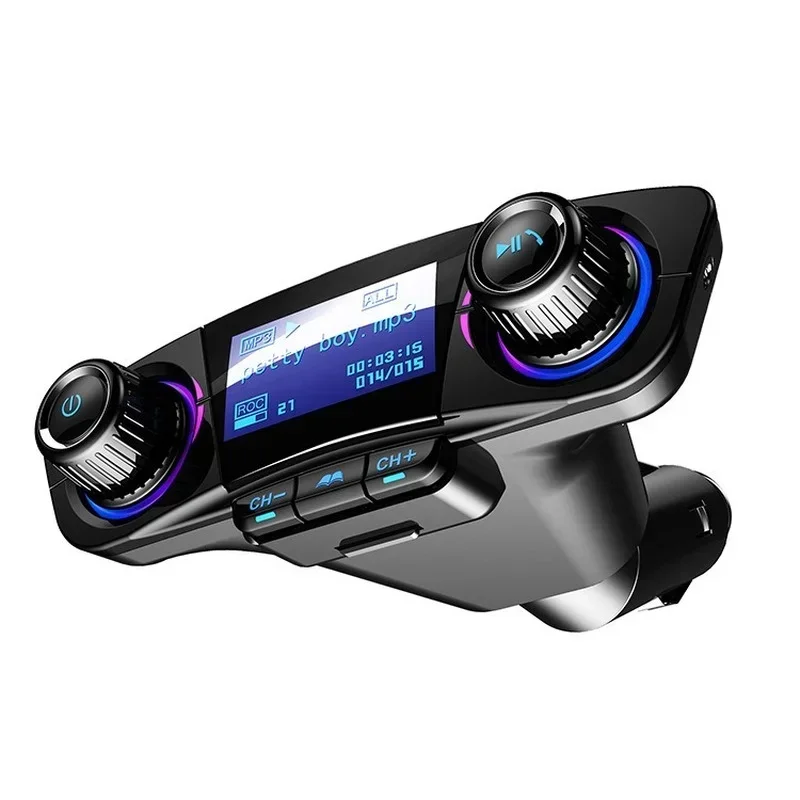 FM Transmitter Wireless Bluetooth 5.0 Car MP3 Player AUX Audio Receiver TF USB Music Players USB Charger
