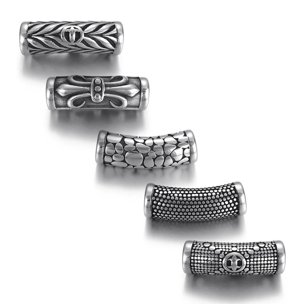 316L Stainless Steel Magnetic Clasps Hole 6mm for Leather Cord Clasp Bracelet Magnet Buckle DIY Jewelry Making Supplies