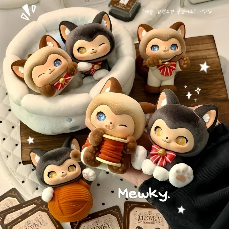 

New Original In-Stock Zero Plus MEWKY Magic Tailor Shop Serie Cute Blind Box Trendy Toy Figurine Desktop Small Ornament Toy Gift