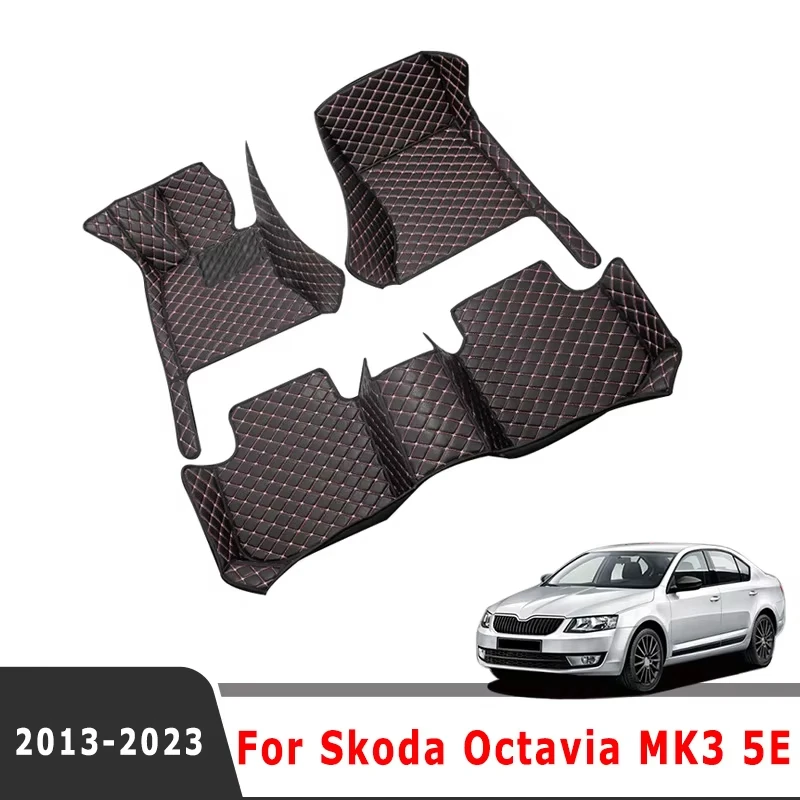 

Коврики автомобильные под заказ, коврики для Skoda Octavia MK3 5E 2023 2022 2021 2020 2019 2018 2017 2016 2014 2013