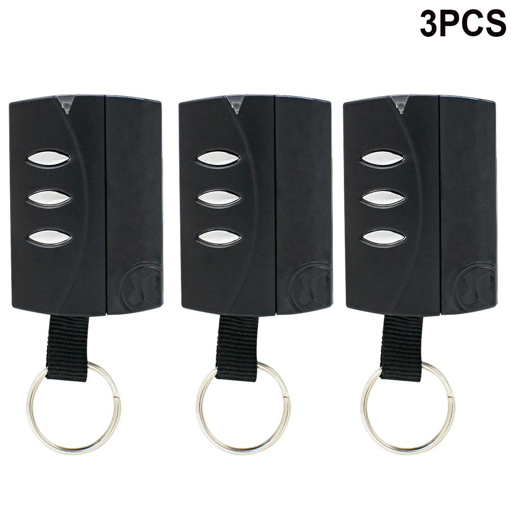 

3pcs Garage Command PUJOL VARIO Code Black for VARIO MARS OCEAN 433.92mhz Transmitter with Battery