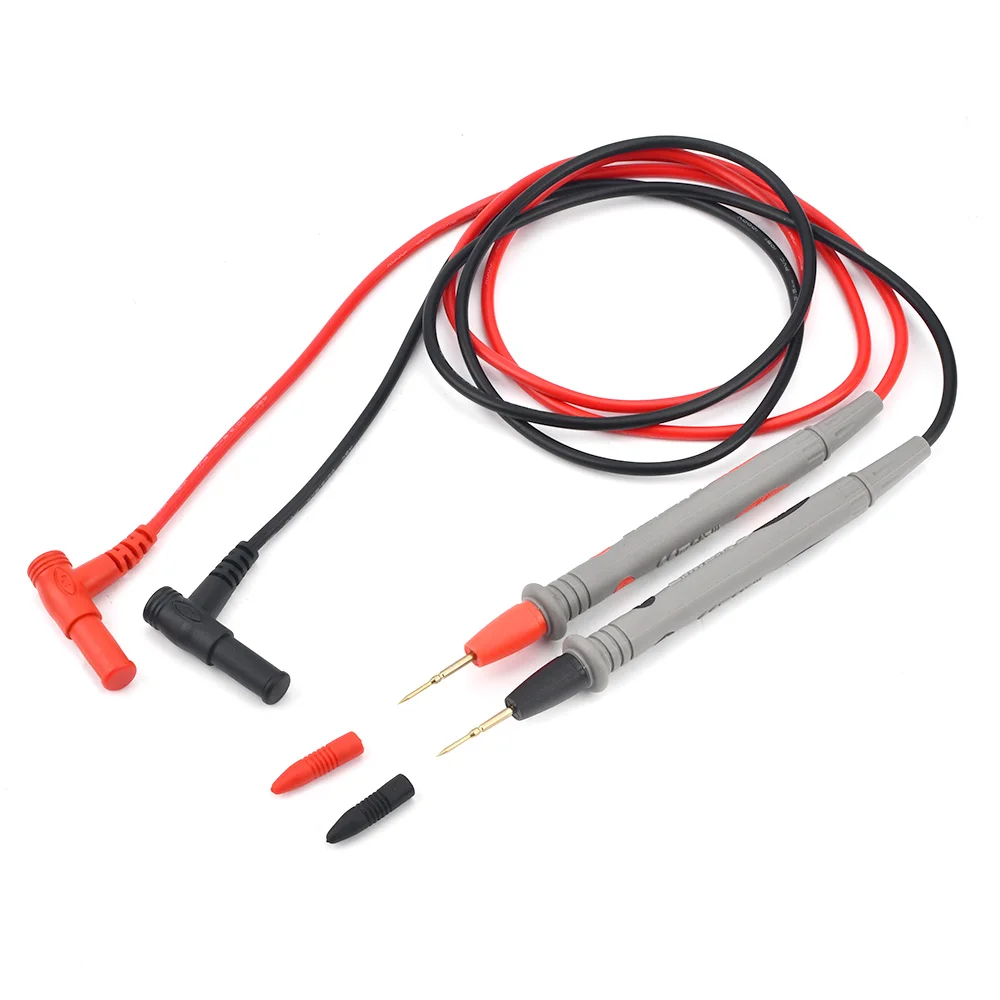 20A 1000V Probe Test Leads Pin for Digital Multimeter Needle Tip Multi Meter Tester Lead Probe Wire Pen Cable 110cm 2pcs