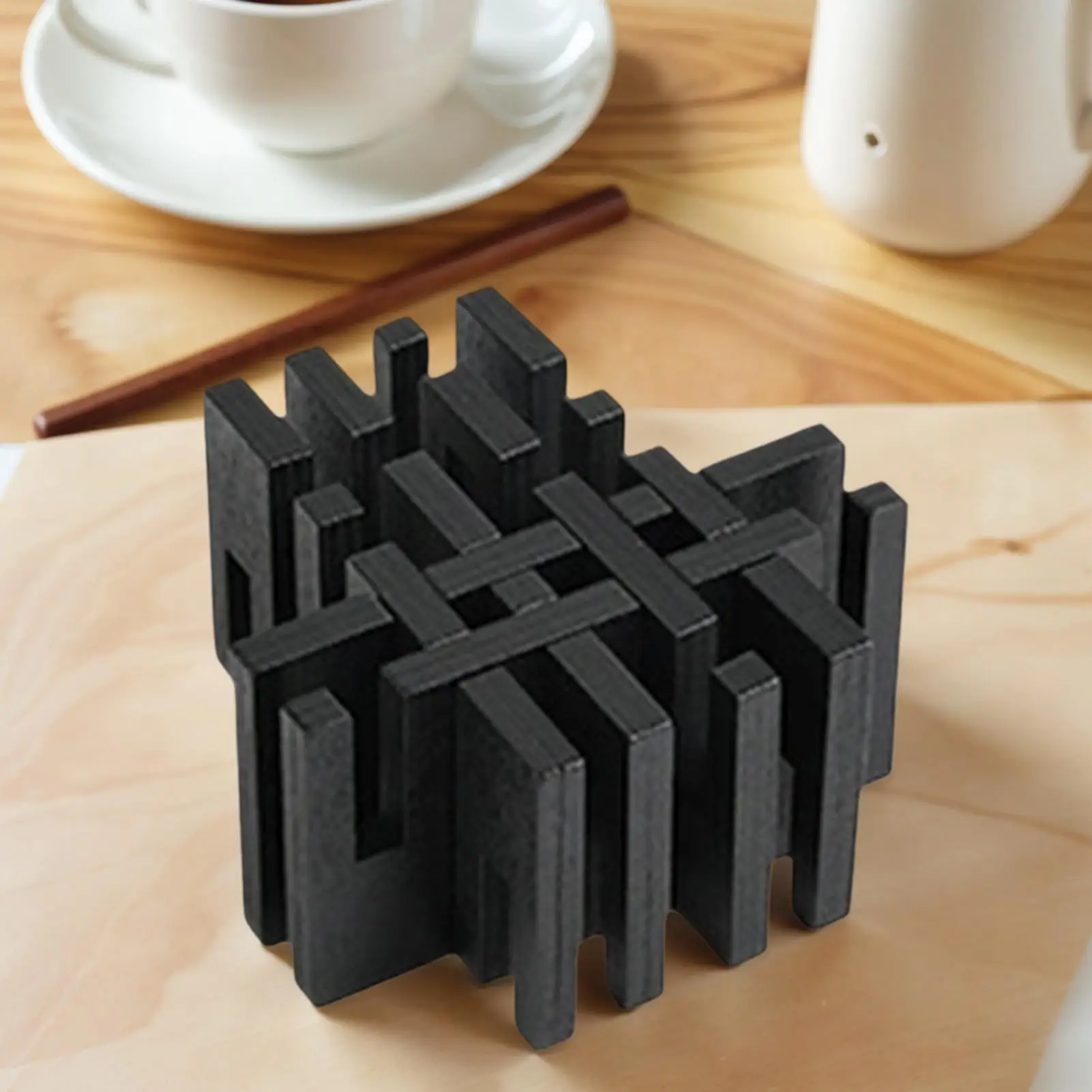 

Wood Brain Teaser Puzzles 3D Wood Toddler Learning Toy Logical Thinking Toy For Adults Kids Teens Students Educators Office Game