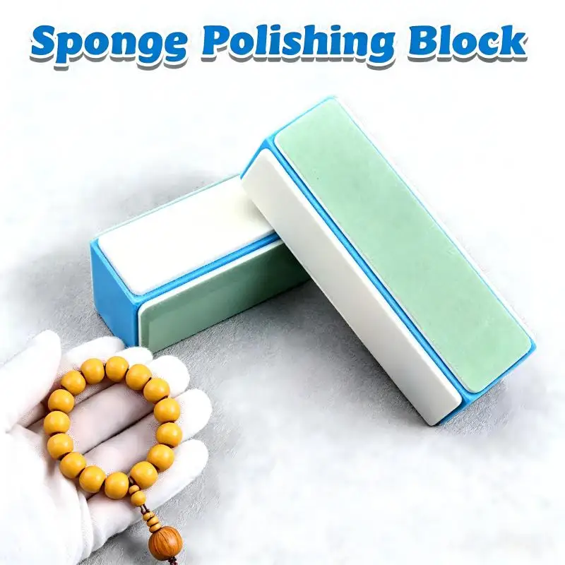 4 Sides Mesh Polishing Files Watch Cleaner Rod Sponge Nail Buffer Blocks Watchmaker's Clean Polish Tool For Wristwatch Parts