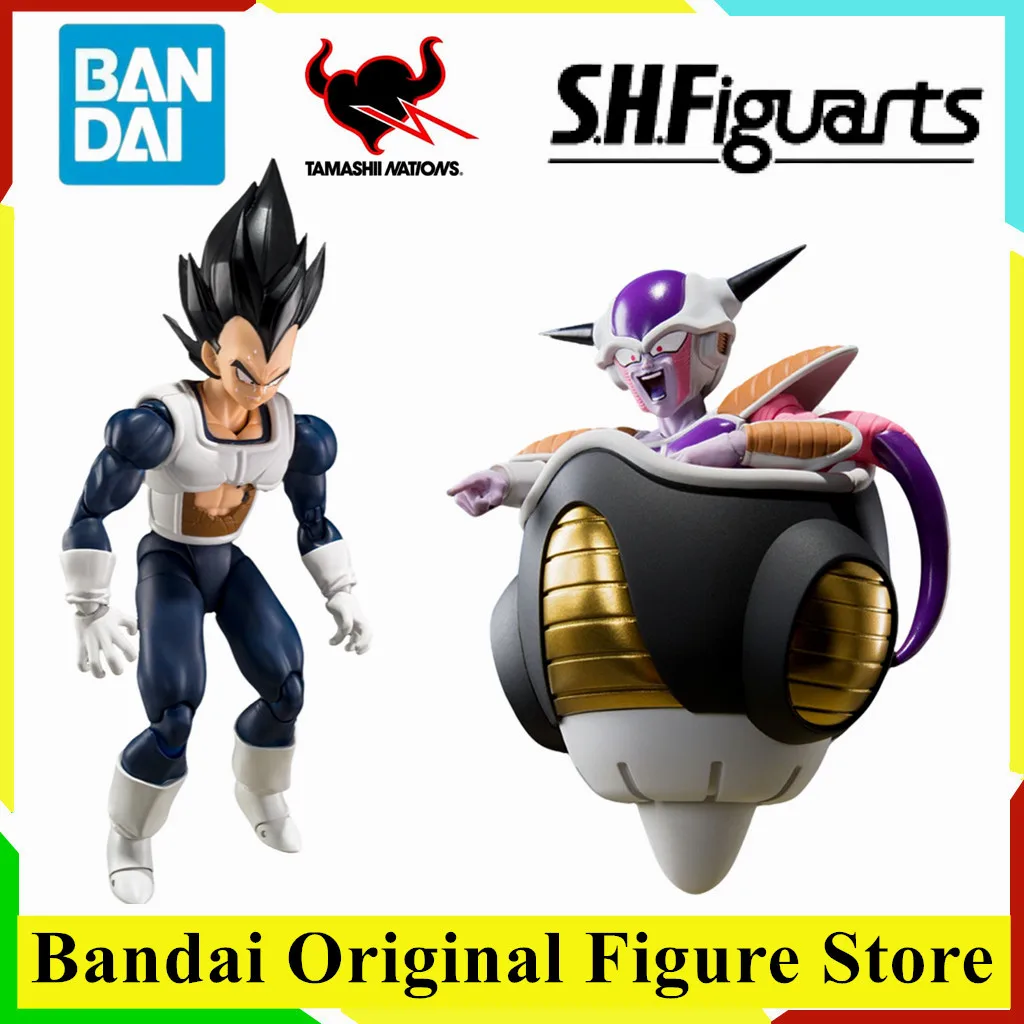 

Оригинальный BANDAI S.H.Figuarts Dragon Ball Z Frieza First From Frieza Pod Vegeta в старом стиле, боевая одежда, аниме-фигурка, игрушки из ПВХ
