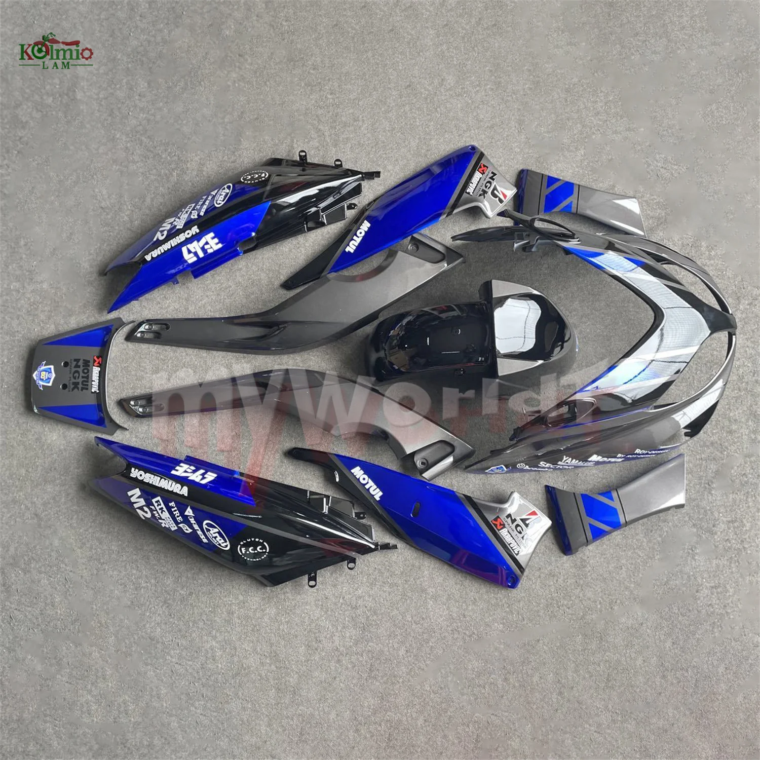 Fit For YAMAHA XP500 TMAX500 2001 - 2007 Motorcycle Shell Full Fairing Bodywork Kit Set TMAX T-MAX 500 2002 2003 2004 2005 2006