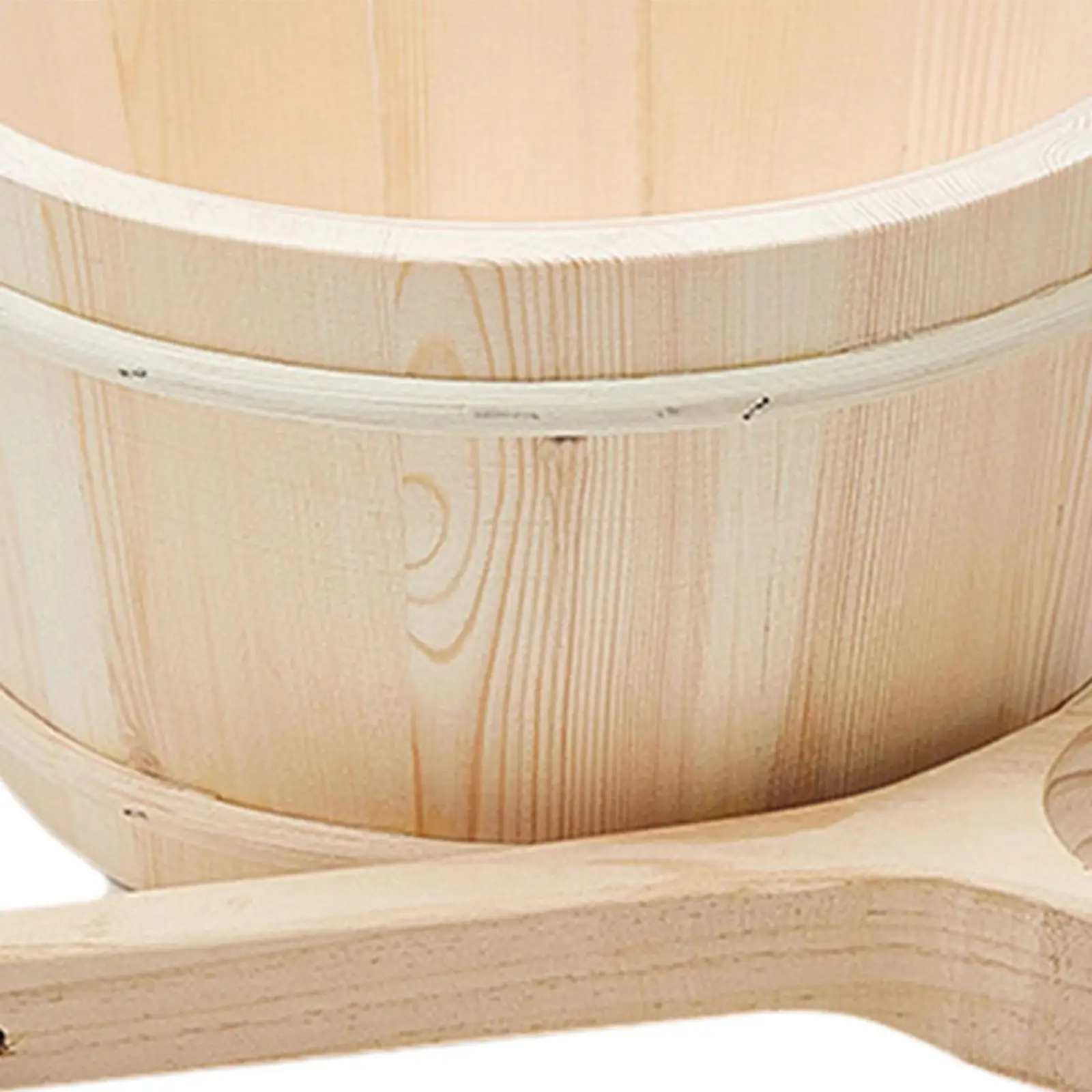 Sauna Bucket and Ladle Sauna Accessories Set for Houses Hotels Steam Sauna