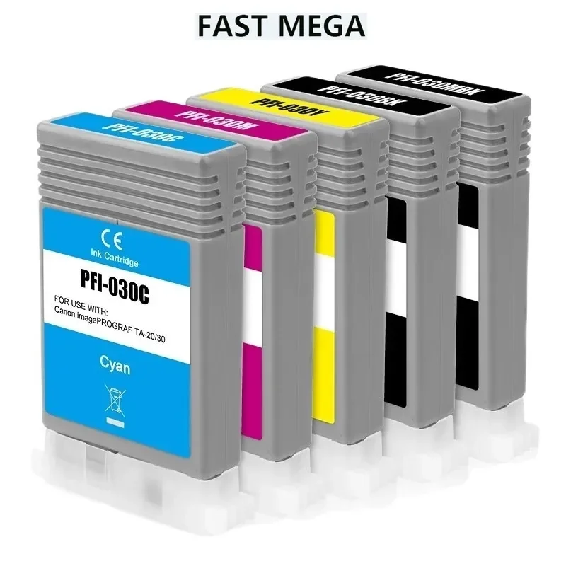 

Suitable for Canon PFI-030 ink cartridge TA20, TA-30 plotter printer color ink cartridge