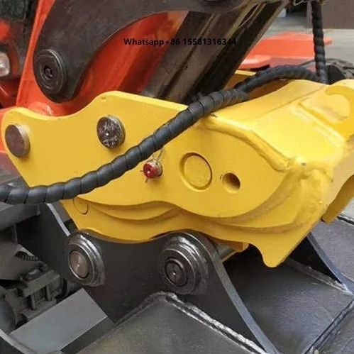 ORNATE High Strength Hydraulic Quick Hitch 10 Ton Excavator Release Coupler Accessory