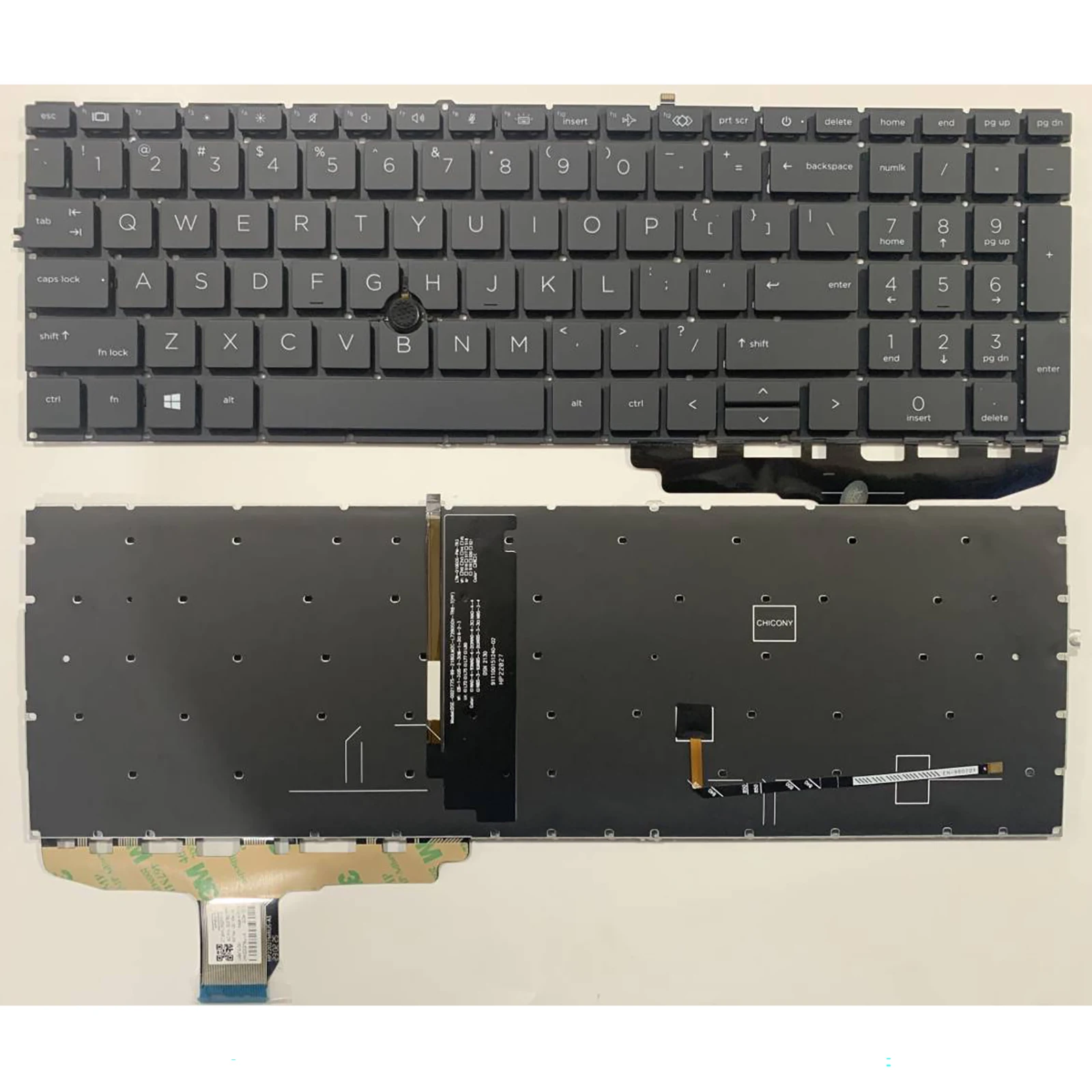

Клавиатура ноутбука США для Hp Elitebook 850 G7 850 G8 855 G7 855 G8 750 G7 750 G8 M07493-031 M07492-001