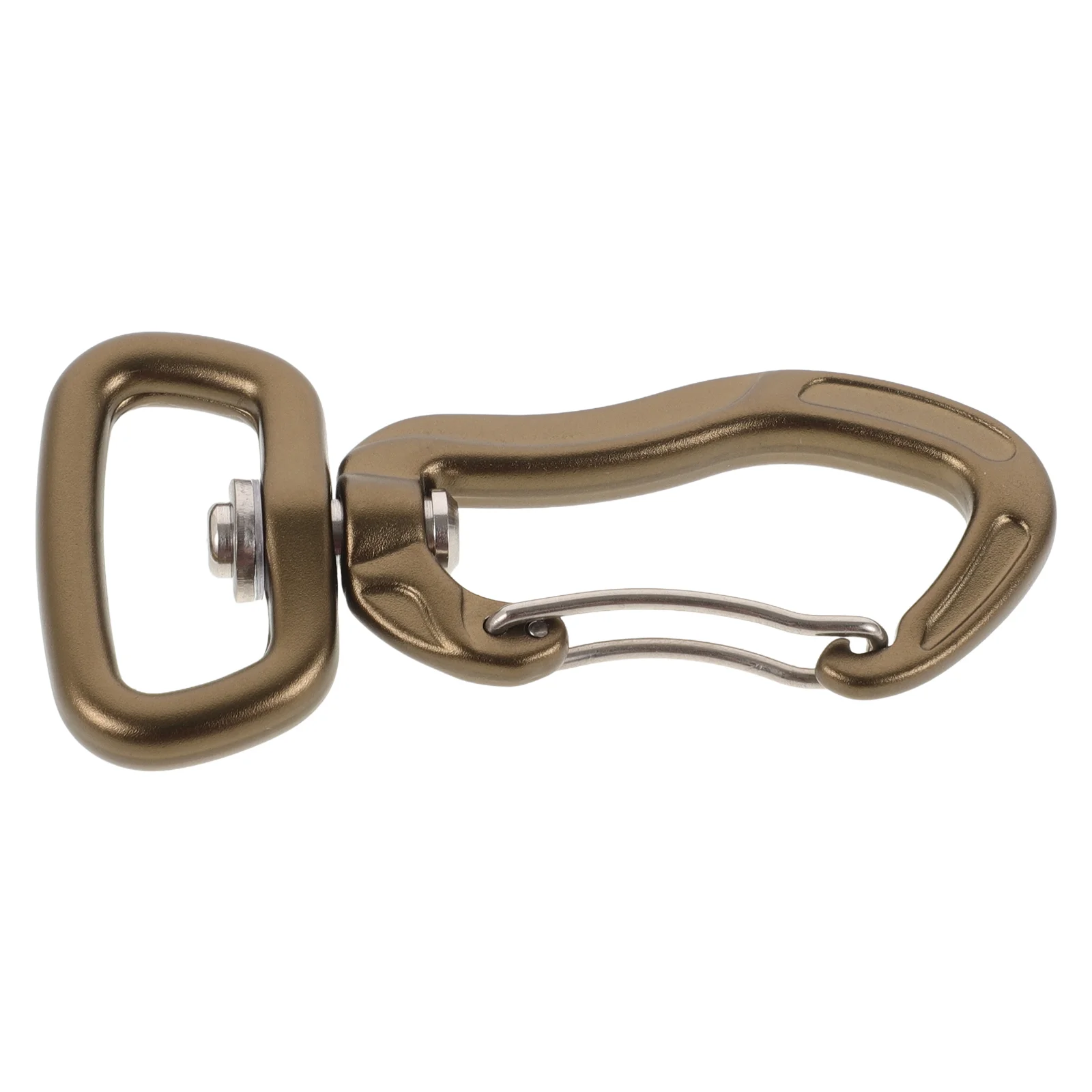 360 º Carabiner Outdoor Hook Leash Clip Safety Buckle Tent Canopy Hooks Dog with Olive Green Rotating Carabiners Travel