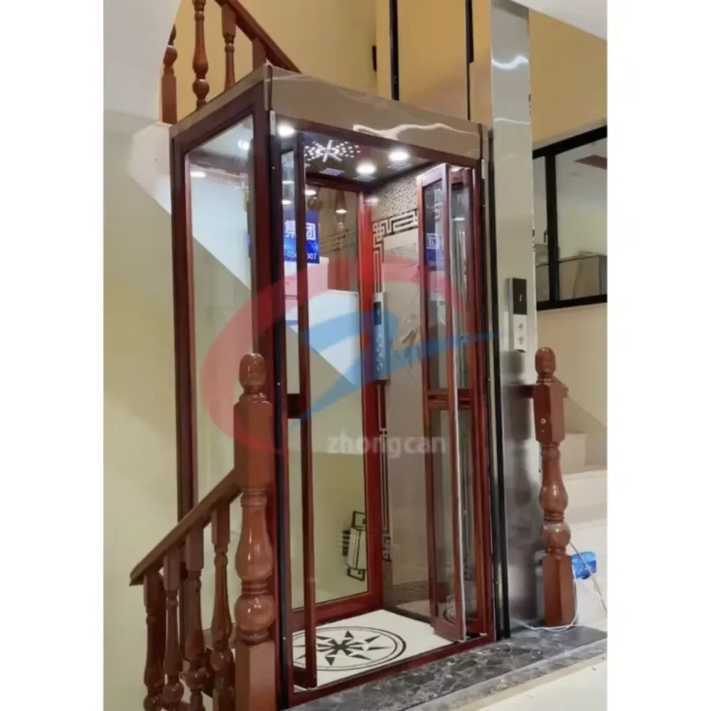 Customized hydraulic residential elevators outdoor home mini elevator with best pri