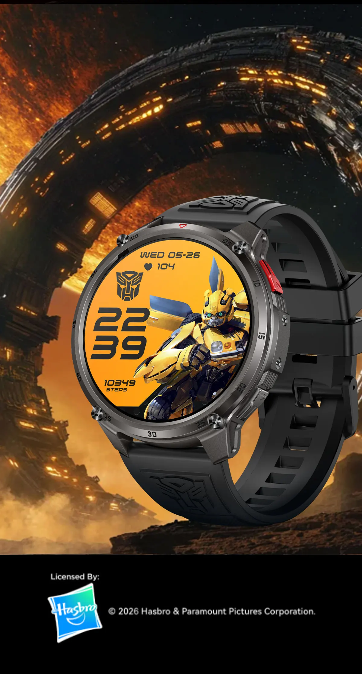 2026 Neue T-RX5 1200mAh Akku Smartwatch für Herren 1,7" HD-Bildschirm Kompass Taktische Taschenlampe IP68 Wasserdicht BT-Anruf Militäruhr – Detail 20