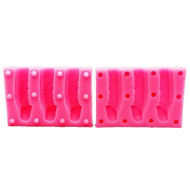 Silicone Mold for Male Model Body Structure, Suitable for Kitchen Baking Chocolate Cake Food Mold