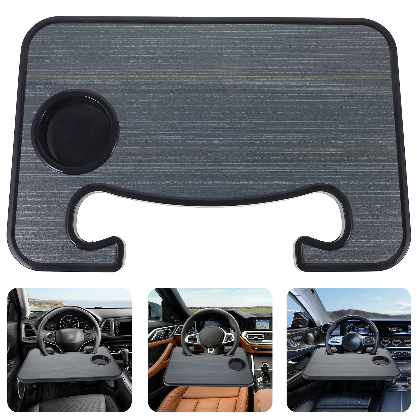 

1pcs Seat Table Vehicle Dining Table Vehicle Desk Car Drink Holder Bottle Rack Space-Saving Auto Storage Rack Car Accessories