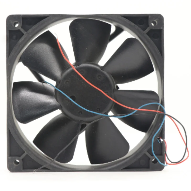 

12CM 120X120X25mm WFB1212M 12V DC 0.33A 2800RPM 75CFM 3.96W Ball Bearing Gale Silent Axial Cooling Fan