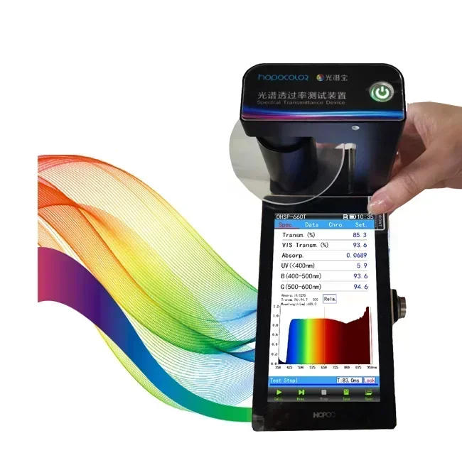 2026/Spectral Transmittance Meter Transmission Test Leaf Lens OHSP660T