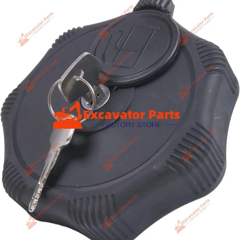 

IEQFUE Fuel Tank Cap w/2 Keys 7041664 7414913 for Liebherr R924 R944 Kubota Excavator U55-4 KX018-4 KX033-4 KX040-4 KX057-4