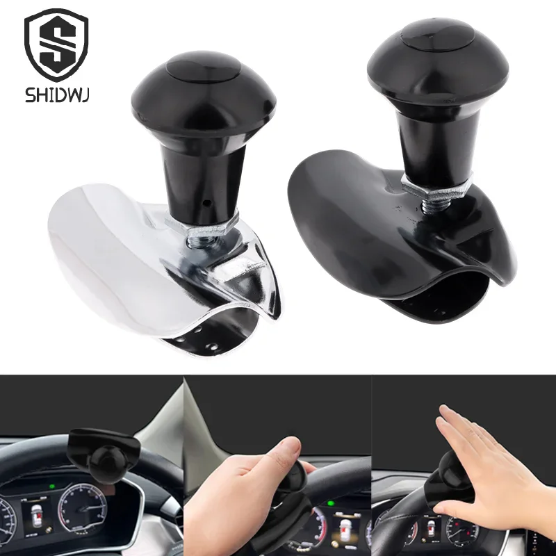 Universal Steering Wheel Booster Car Turning Steering Wheels Ball Handle Car Turning Steering Wheel W Spinner Knob Booster Grip