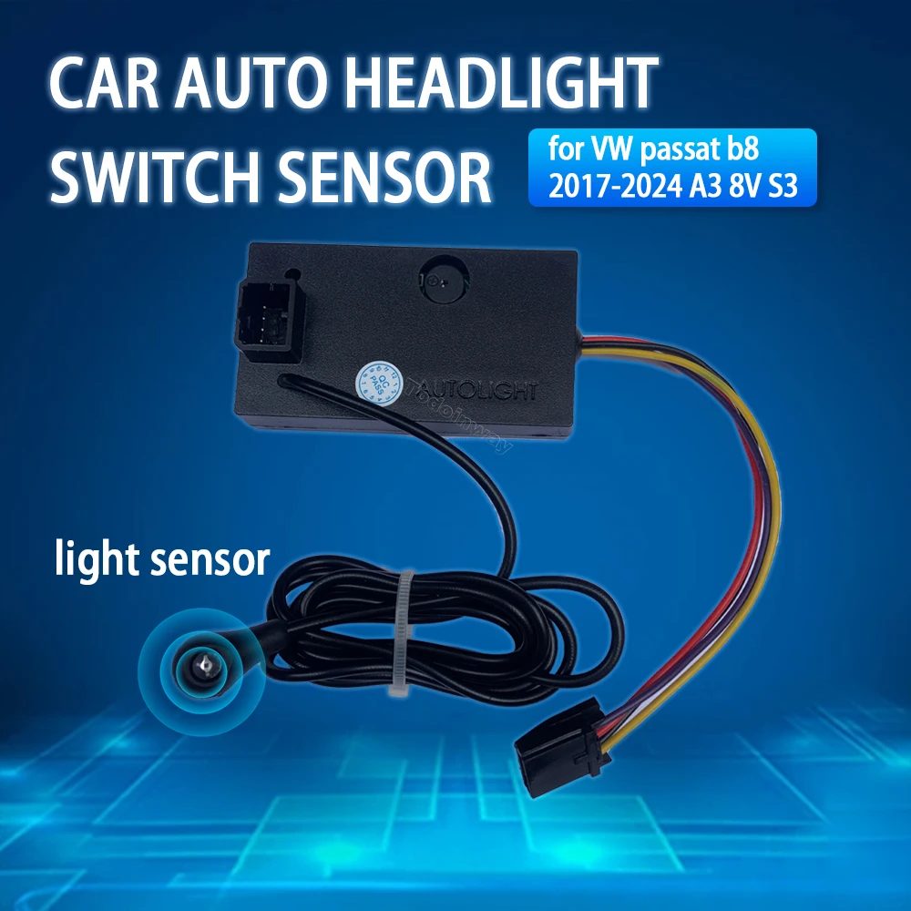 

Car sensor control AUTO headlight switch button fog light module for VW passat b8 A3 8V 2014 2019 Magotan modify accessories