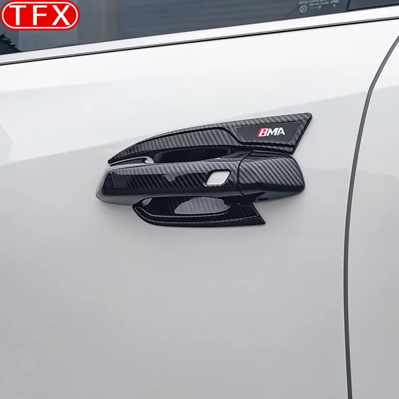 

For Geely Cityray 2024 2025 Car Styling ABS Door Handle Bowl Cover Exterior Decoration ABS Interior Auto Modified Accessories