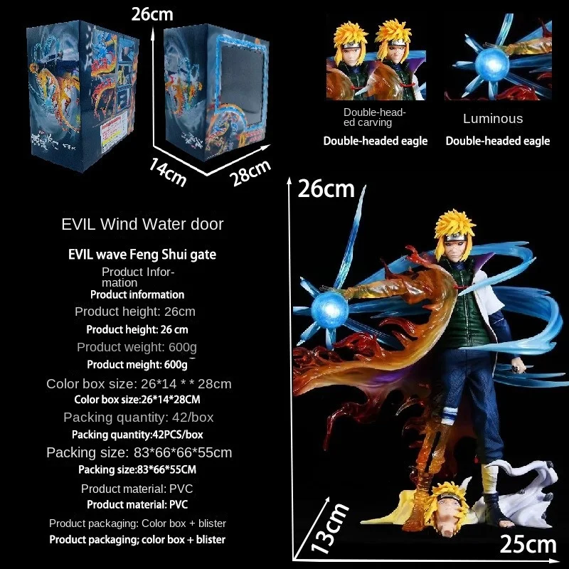 Bandai Huo Ying GEM Resonance EVIL Wave Feng Shui Door Fourth Generation Watergate Luminous Double Head Carving Hand Ornaments