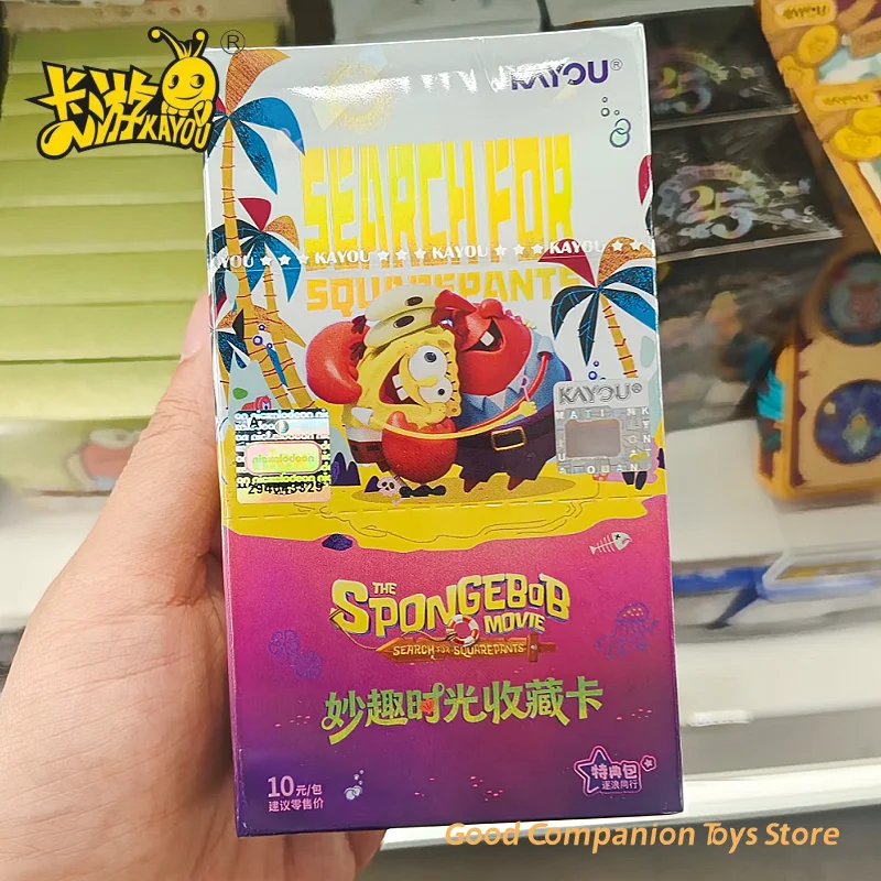 

Коллекционные карточки KAYOU «Губка Боб Квадратные штаны», серия «Весёлые времена», том 3, BP UR, коллекционные карточки с персонажами, анимационные сувениры, подарки