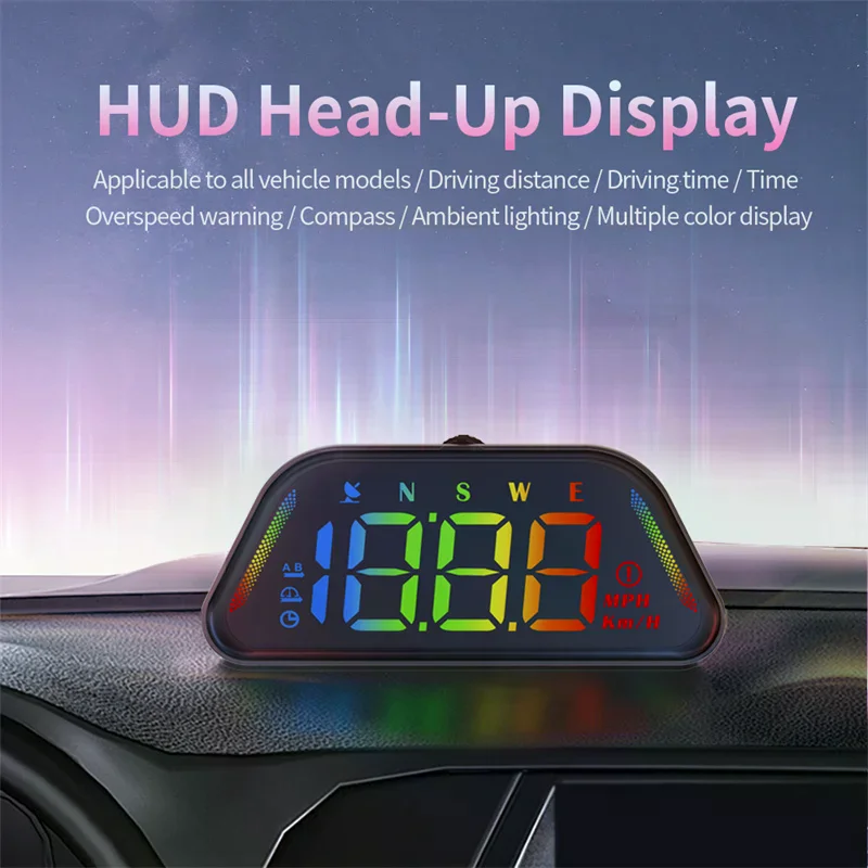 G23 Universal Digital GPS Spee - огляд і ціна Hud Speedometer Digital Universal