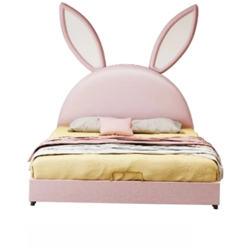 Simple Safety Kids Beds Girls Decoration Safety Princess Toddler Children Beds Frame Modern Camas Infantiles Furniture Home
