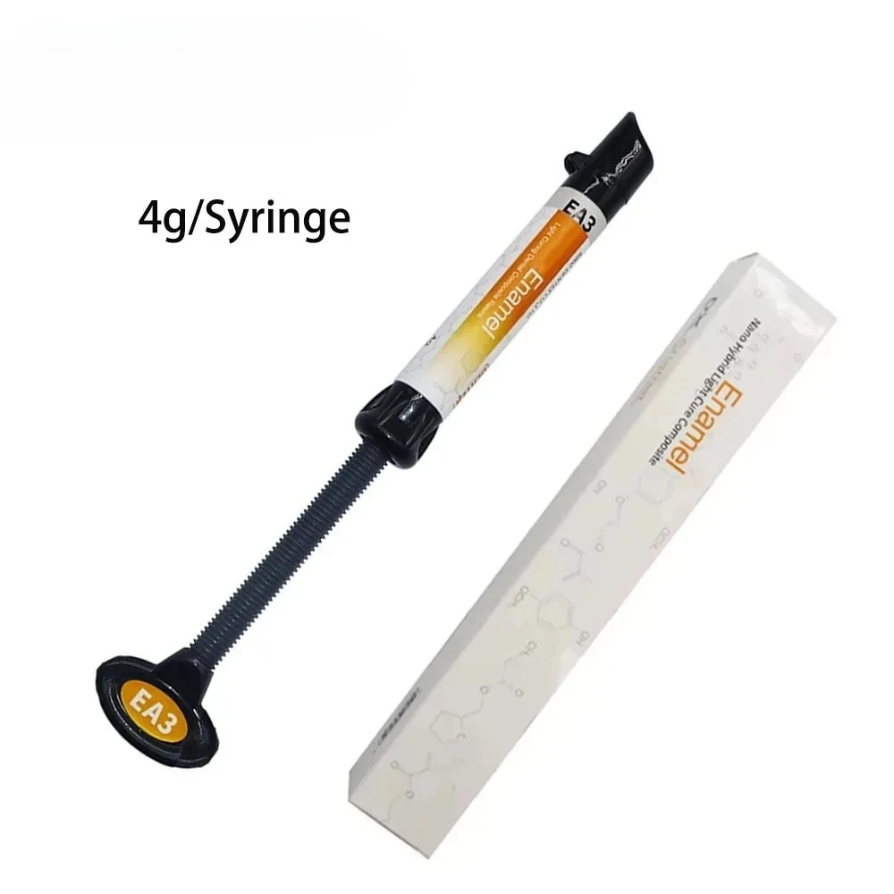 4g/シリンジ DENTEX エナメル樹脂 - 前歯修復用光重合型コンポジット、ナノハイブリッド充填材（A2/A3）