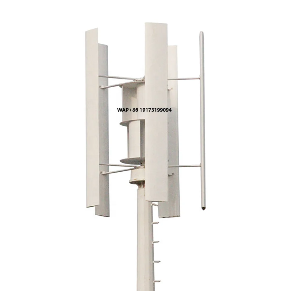 H-type 10KW Off Grid on Grid  Factory Power Plantuses Vertical Axis Wind Turbine