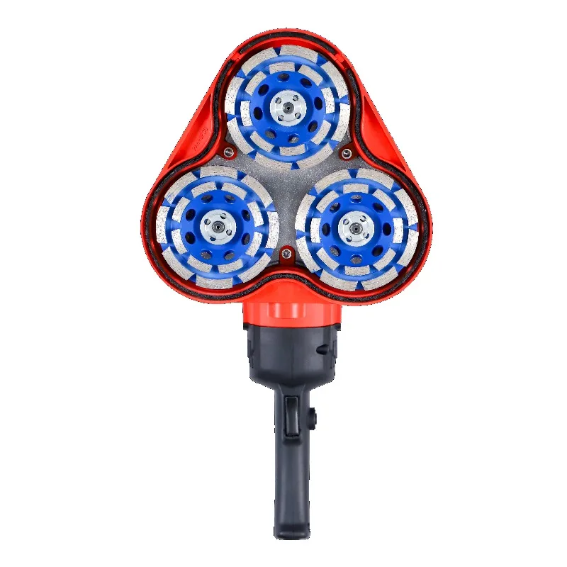 Angle grinder hand push flying fish handheld grinder