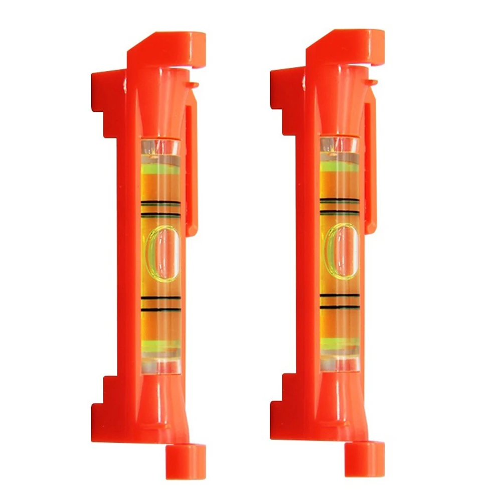 Nuevo Niveles de línea colgante nivel de cuerda acrílico + plástico naranja construcción diseño de burbuja Horizontal de alta precisión