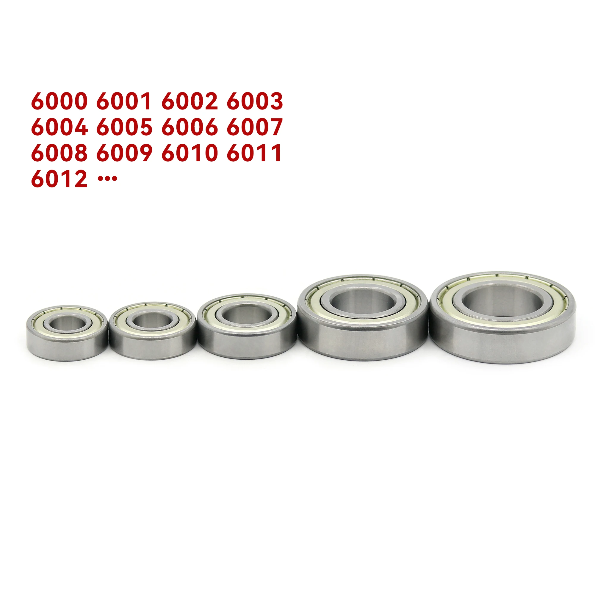 Deep Groove Ball Bearing 6000 Series 6000/6001/6002/6003/6004/6005/6006/6007/6008/6009 Standard Precision Bearings