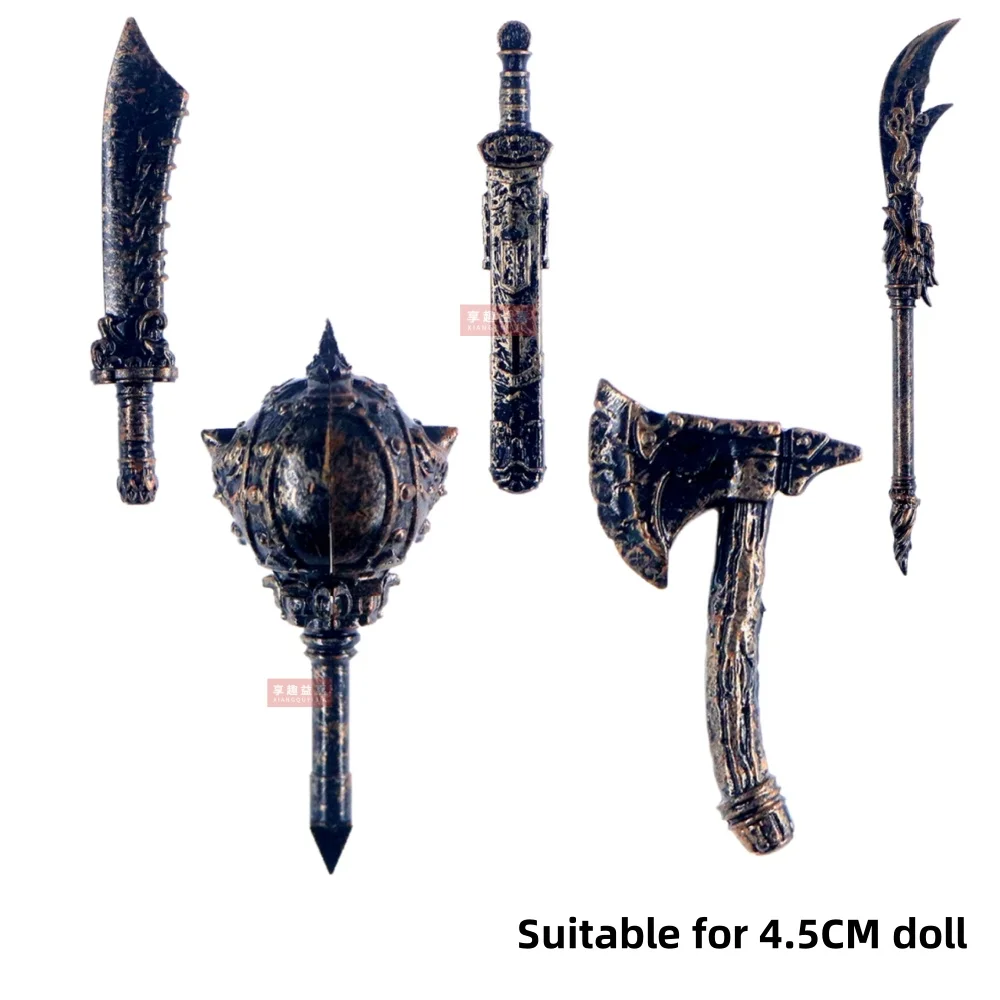 Ancient building blocks Action toy Figures accessories medieval weapons broadsword cold weapon gun scabbard soldier Sword MOC