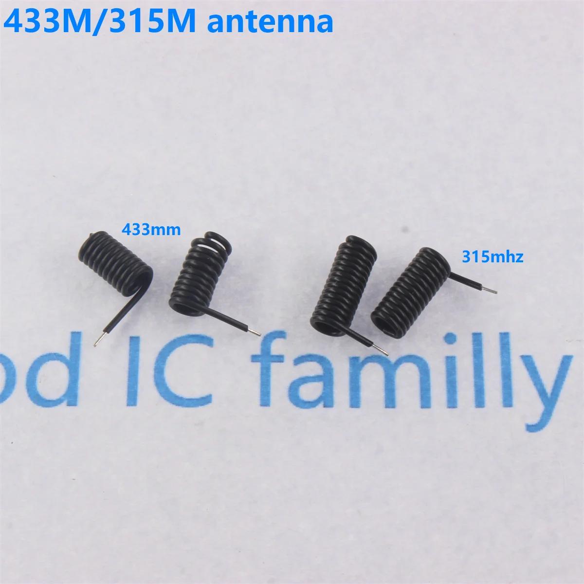 20pcs 315Mhz 433Mhz Spring Antenna Wireless RF Transmitter Receiver Long Distance For Wifi Remote Control Rubber Spiral