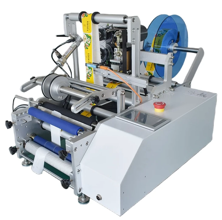 Hot Selling Semi Automatic Water Bottle Labeling Machine Round Bottle Sticker Labeling Machine Bottle Labeling Machine