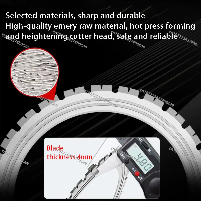 High Frequency Ring Saw Blade 400mm/500mm New Concrete Wall Cutting Machine Saw Blade Door And Window Cutting Saw