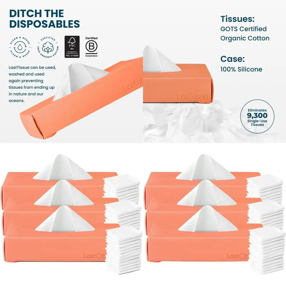 

Экологичные моющиеся хлопковые салфетки - 3 упаковки с контейнером для хранения для мужчин и женщин