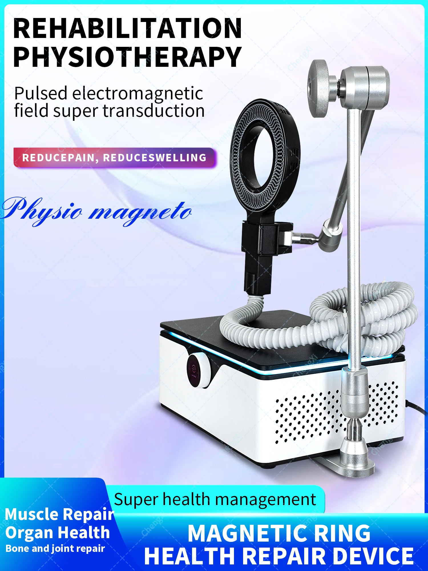 

Magnetic Therapy Ring Machine for Body Shaping Weight loss Pain Relief and Rehabilitation Treatment Supplies