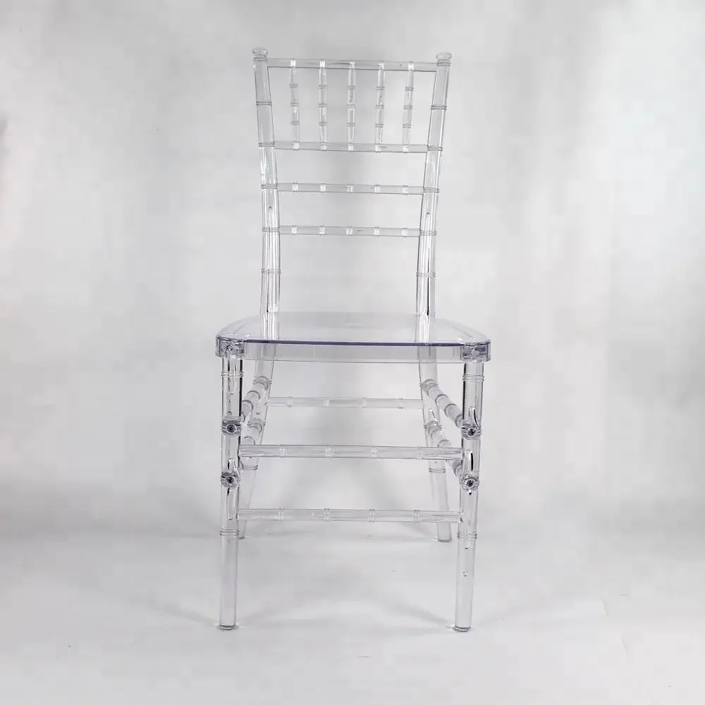 

Wedding party Banquet Hotel transparent bamboo chairs