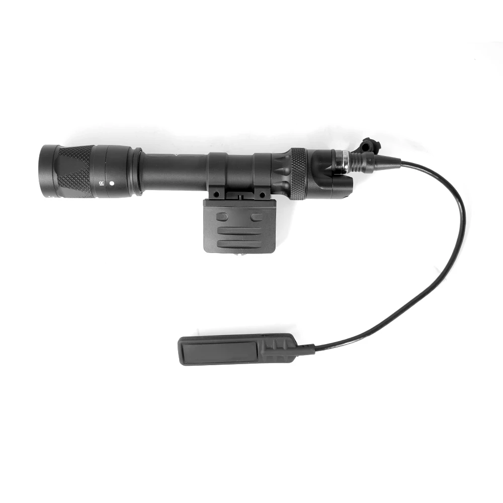 Tactical M612V Flashlight 6-Vampire Scout Light WeaponLight IR/Strobe & Led White Light With DS07 Switch Assembly & RM45 Mount