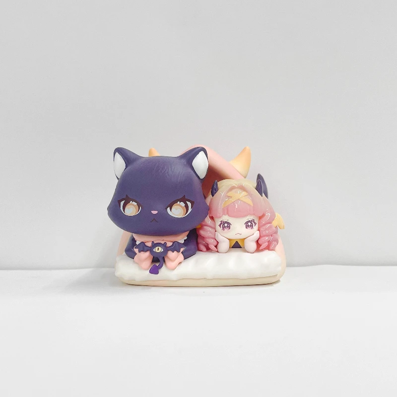 Echte Sweet Emily Cat Moni Cat Companion Series Blind Box Designer Speelgoed Garage Kit Schattige pop cadeau voor meisje Desktop Ornament