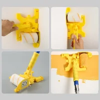 New Profesional Wall Paint Roller Set  Multifunctional Clean-cut  Edger Painting Rolling Brush for Wall Painting Treatment Tools 5