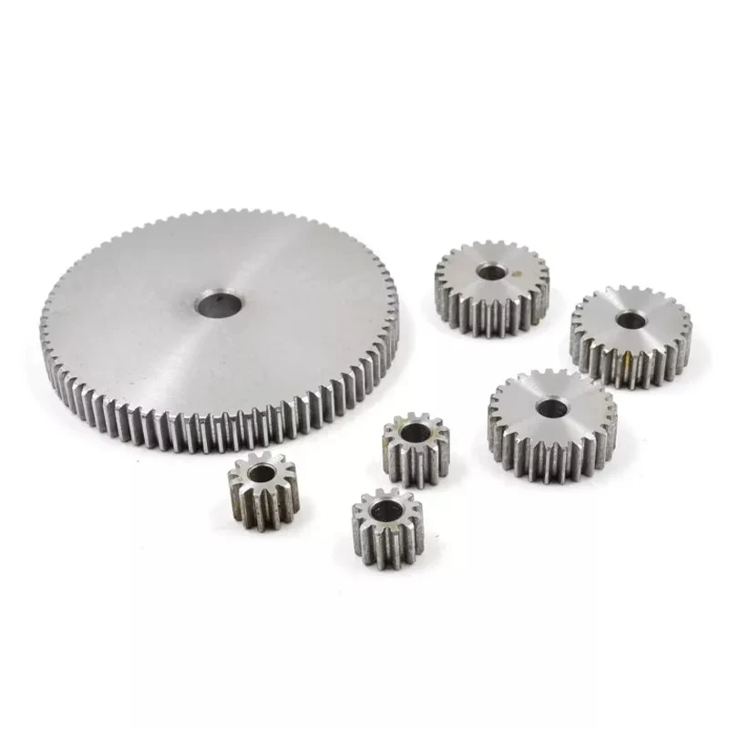 1pcs 1 Mod 45# Steel for 12 13 14 15 16 17 18 19 20 21 22 23 24 25 26 Teeth Thickness 10mm Spur Gears Transmission Gear