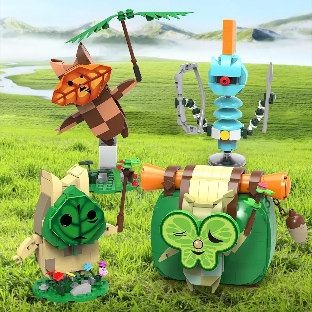 MOC Building Blocks Set Cute Animals Bricks Toys Children Birthdays Gift Great DIY Toy For Children Fans Kids Adults