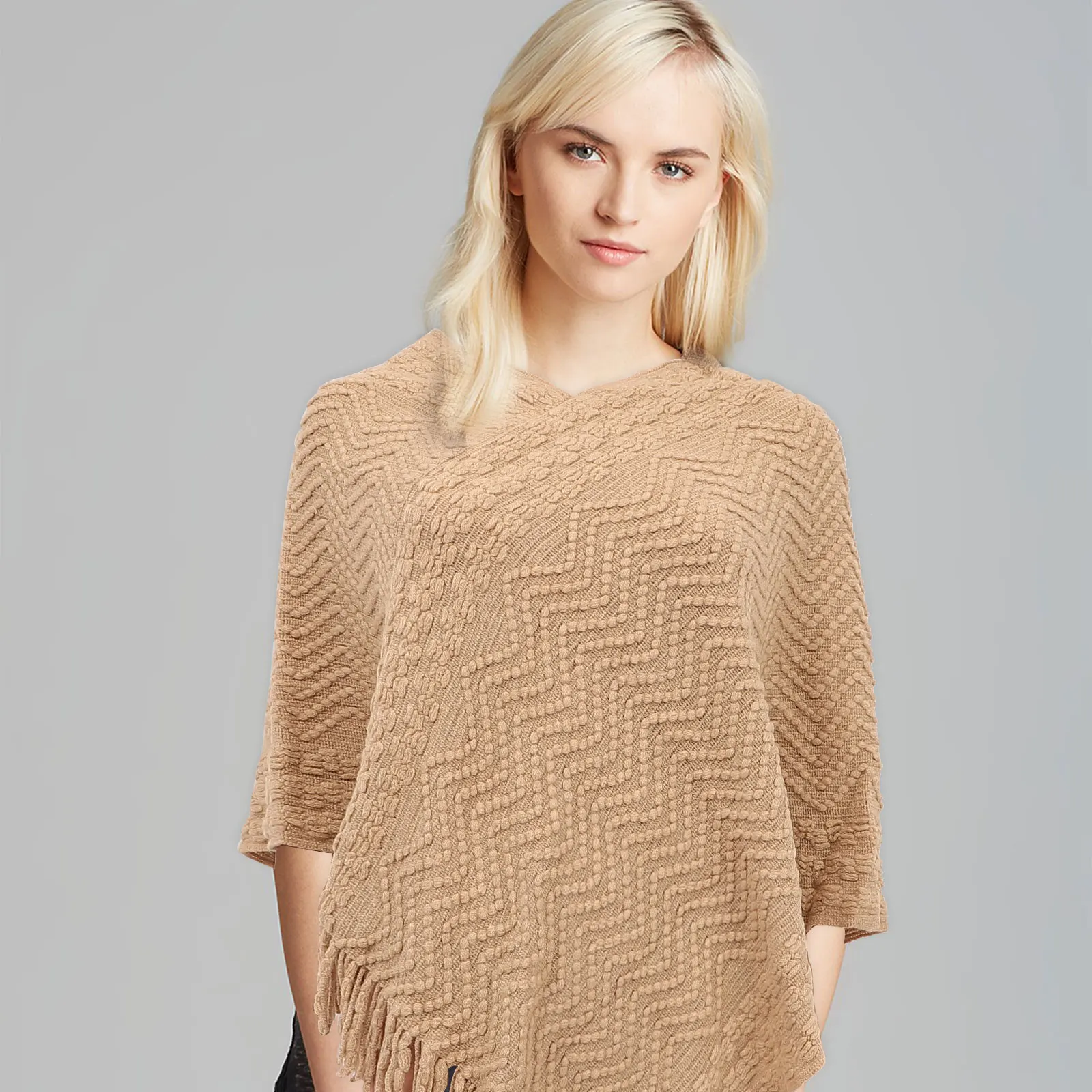

Pullover Shawl Poncho Cape Women Winter Scarf Cashmere Muffler Bandana Warm Large Wrap Sweater Practical Durable