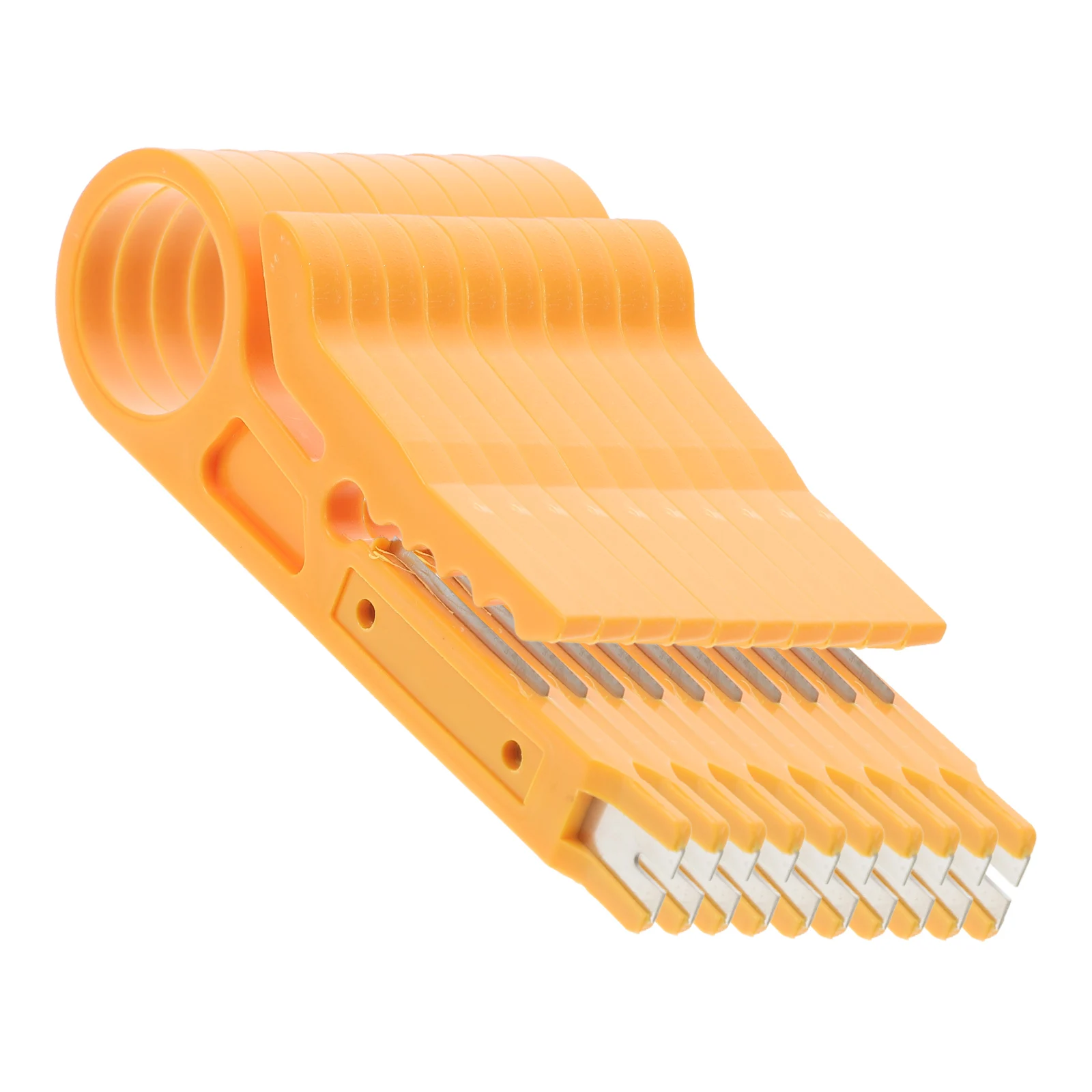 

10pcs Mini Cable Stripper Crimper Cutter UTP STP Wire Punch Down Tool Plier Portable ABS Durability Installation Home