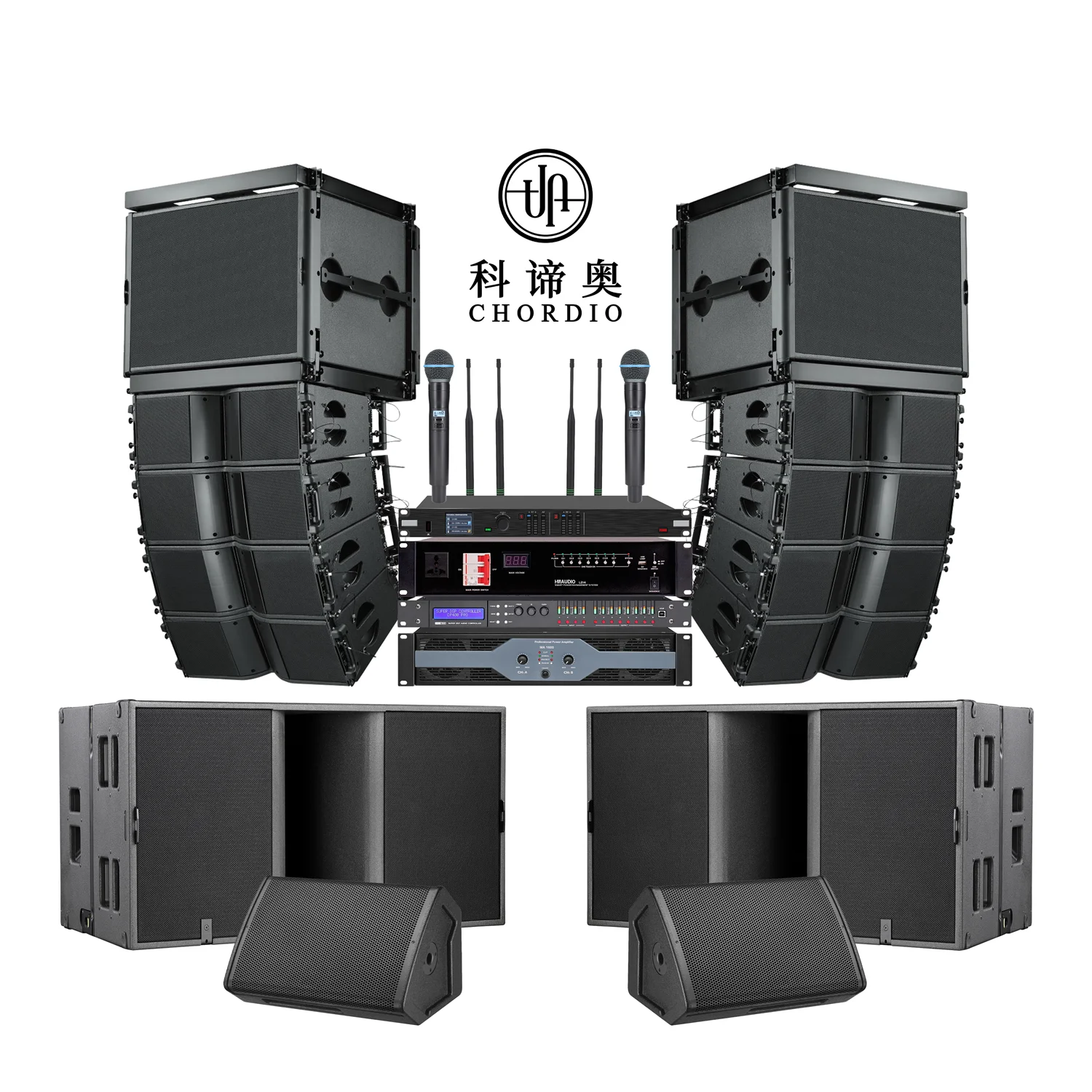 

CHORDIO LA210 Series Customize Solutions Professional Line Array Dj Speakers Audio Outdoor pa Sound System for Stage Performance