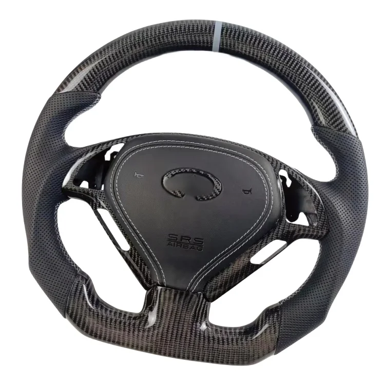 

High-end private custom carbon fiber steering wheel for InfiniG37G25G35/Sports